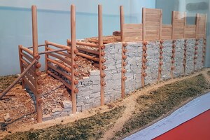 Рейнский земельный музей Трира: 2018 Rheinisches Landesmuseum Trier, Keltischer Wehrmauer.
