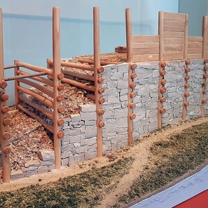 Rheinisches Landesmuseum Trier: 2018 Rheinisches Landesmuseum Trier, Keltischer Wehrmauer.
