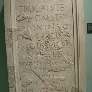 MC - Jupiter Inschrift. Экспонат из собрания: Карнунт и Museum Carnuntinum.