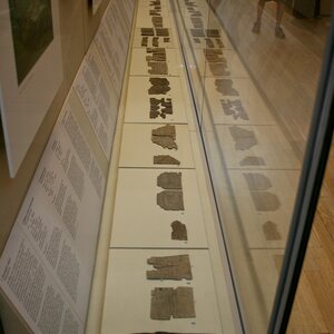 Vindolanda tablets. Экспонат из собрания: Музей Виндоланды.