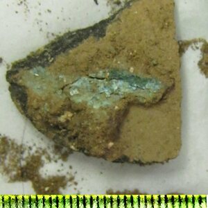 Pottery with copper alloy staining. Экспонат из собрания: Музей Виндоланды.