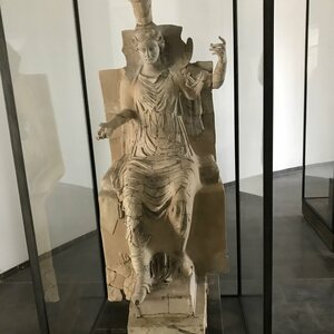 Statue of Demeter in Bardo Museum, inv. 3493. Object from the collection: Bardo National Museum.