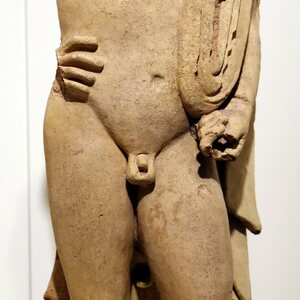 Statue maschili offerte in dono al santuario di portonaccio, 420 ac ca. Экспонат из собрания: Национальный этрусский музей виллы Джулия.