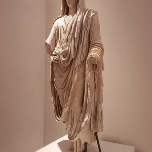 Statue of Augustus 01 (49345991703). Экспонат из собрания: Национальный археологический музей Аквилеи.