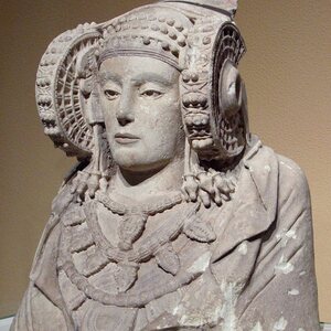 Called Lady of Elx. Object from the collection: National Archaeological Museum, Madrid.