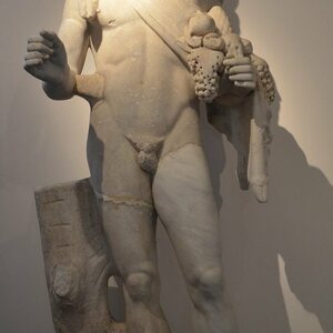Statue of Silvanus, god of woods and wild fields, Ny Carlsberg Glyptotek, Copenhagen (15725189801). Экспонат из собрания: Новая глиптотека Карлсберга и античность.