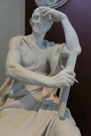 Sculpture in Ny Carlsberg Glyptotek (1). Экспонат из собрания: Новая глиптотека Карлсберга и античность.