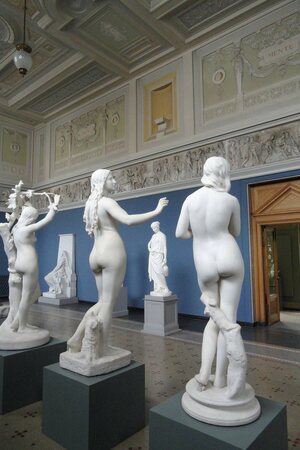 Danish sculpture gallery - Ny Carlsberg Glyptotek - Copenhagen - DSC09503. Экспонат из собрания: Новая глиптотека Карлсберга и античность.