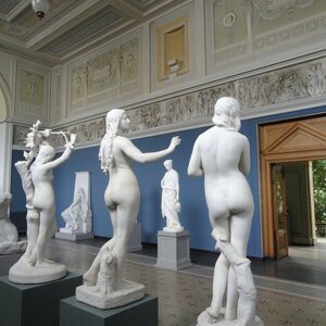 Danish sculpture gallery - Ny Carlsberg Glyptotek - Copenhagen - DSC09503. Экспонат из собрания: Новая глиптотека Карлсберга и античность.