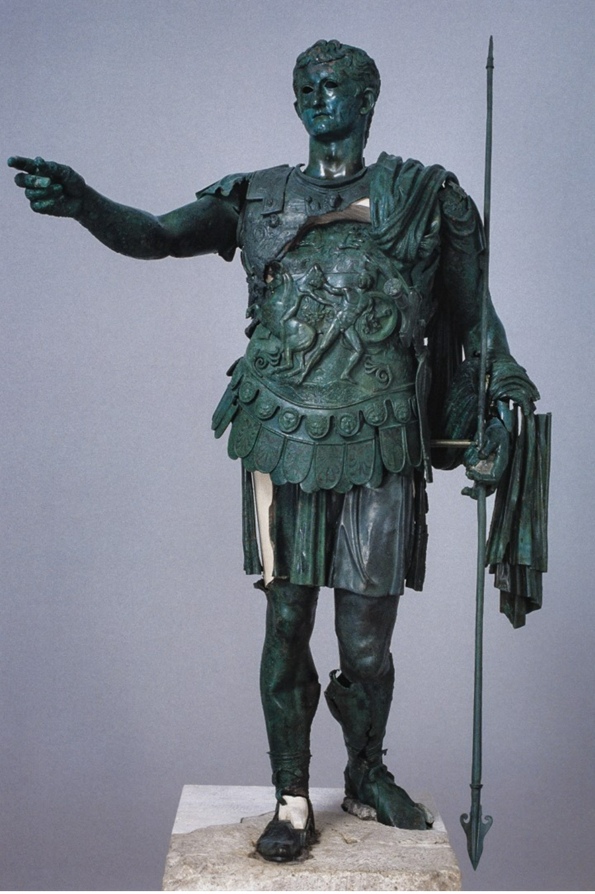 OK. 20 AD e. High 115 cm. Perugia, National Archaeological Museum of Umbria.