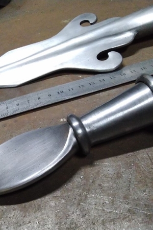 Final view of the spear reconstruction