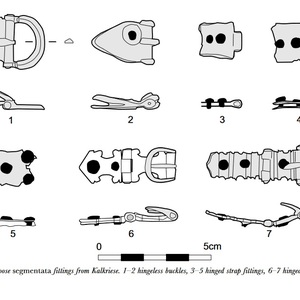 Lorica segmentata Kalkriese’s parts, from the book Lorica Segmentata Volume I: A Handbook of Articulated Roman Plate Armour